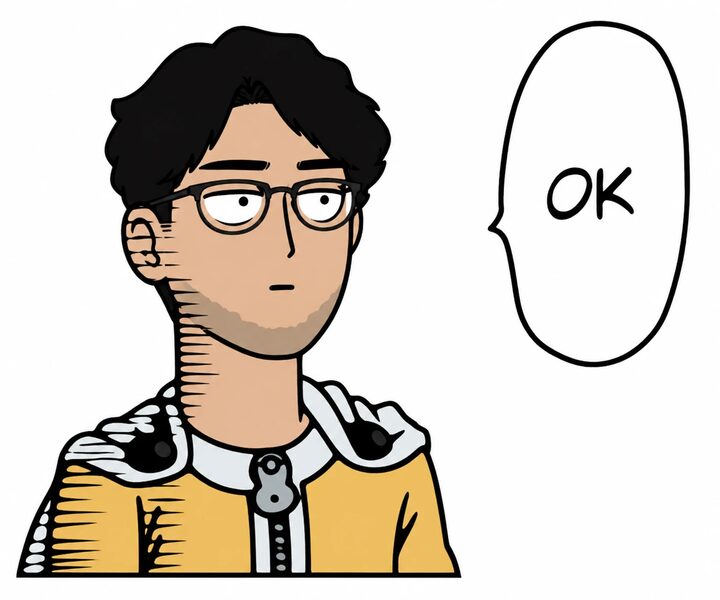 Deadpan "OK"